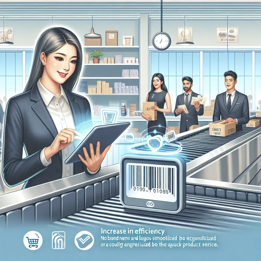 What benefits do tablets with built-in barcode scanners provide for businesses?